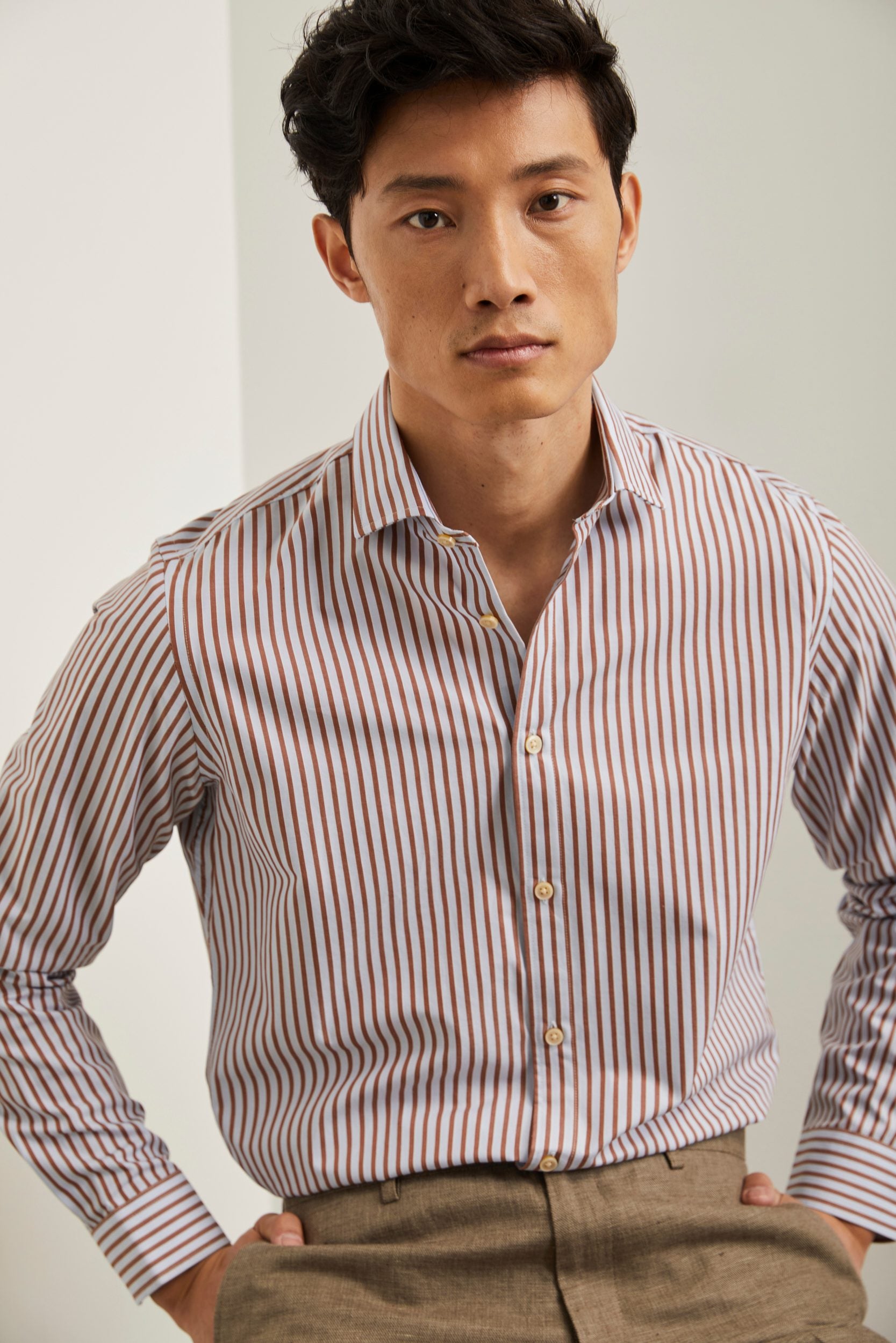 Striped Fitted shirt