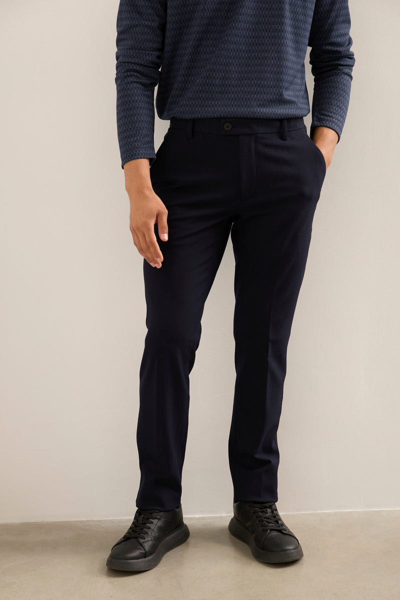 Stretch best sale slim pants